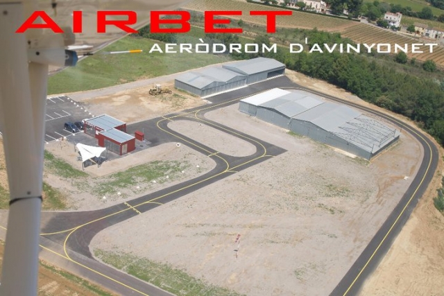 Vistas aereas del aerodromo